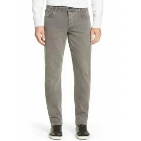 Mens Rag & Bone Standard Issue Gray Fit 2 Button Slim Leg Jeans 30 - Picture 1 of 16
